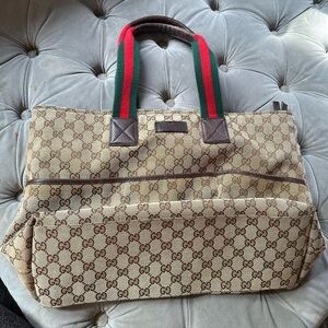 Authentic preloved Gucci’s Large Diaper Bag